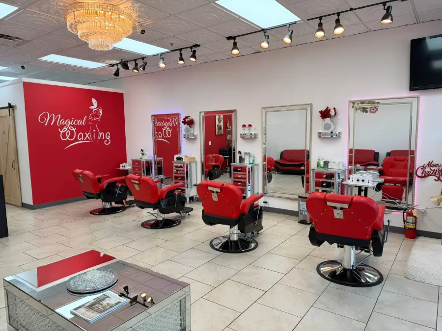 Wide interior view of a Magical Waxing® studio in metro Atlanta